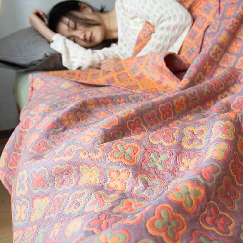 Pure Cotton Luxury Three-layer Cotton Blanket